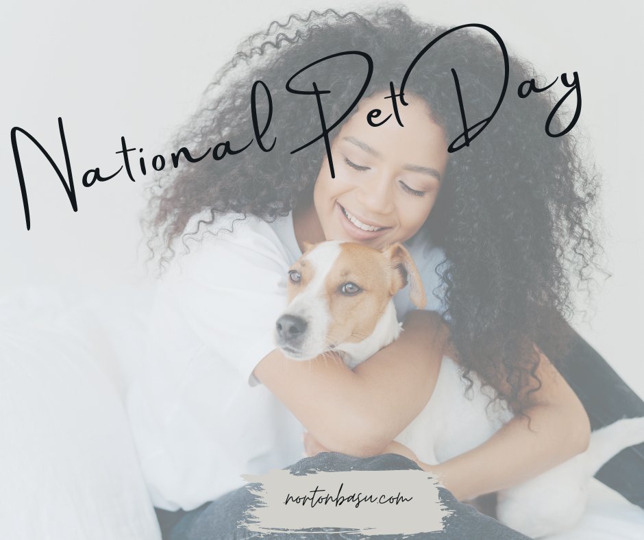 In honor of National Pet Day, read more about making provisions for your pet here: ow.ly/c4QB50NFtzX #estateplanning #estateplanningattorneys #planyourestate #willsandtrusts #probate #livingtrust
