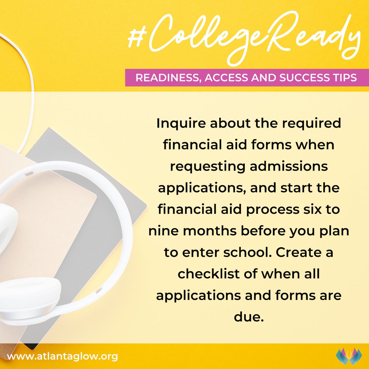 Getting into and succeeding in college can be a difficult journey to navigate alone. That’s why each week, we’re sharing vital college readiness, access and success strategies to help you get and stay #CollegeReady