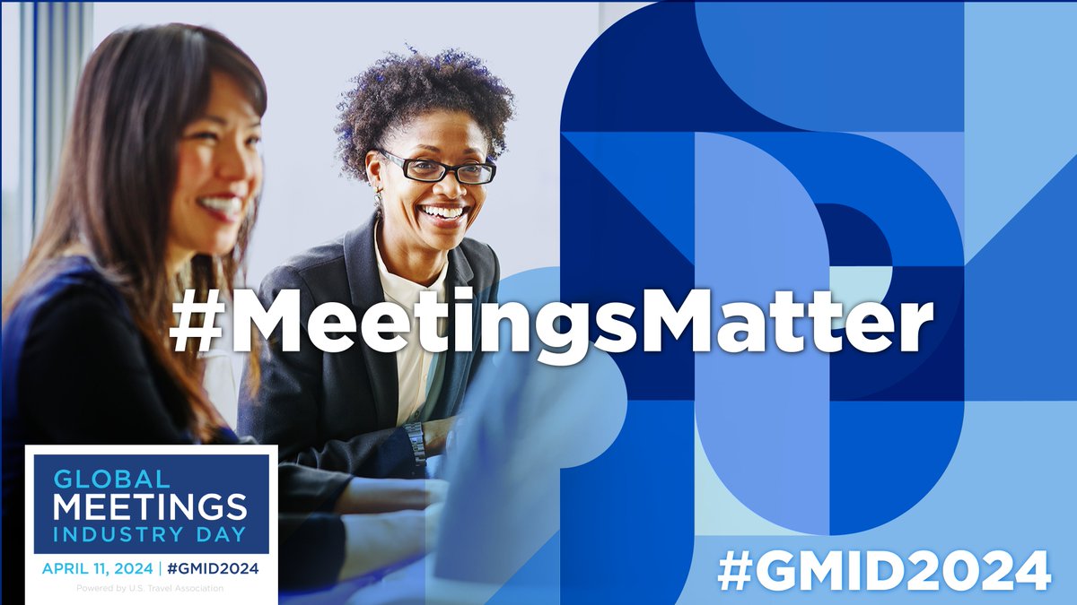 Today is Global Meetings Industry Day—a day to showcase why #MeetingsMatter to communities, businesses & economies across the country. The best communication doesn’t happen through a screen—it happens when you meet face-to-face. #GMID2024