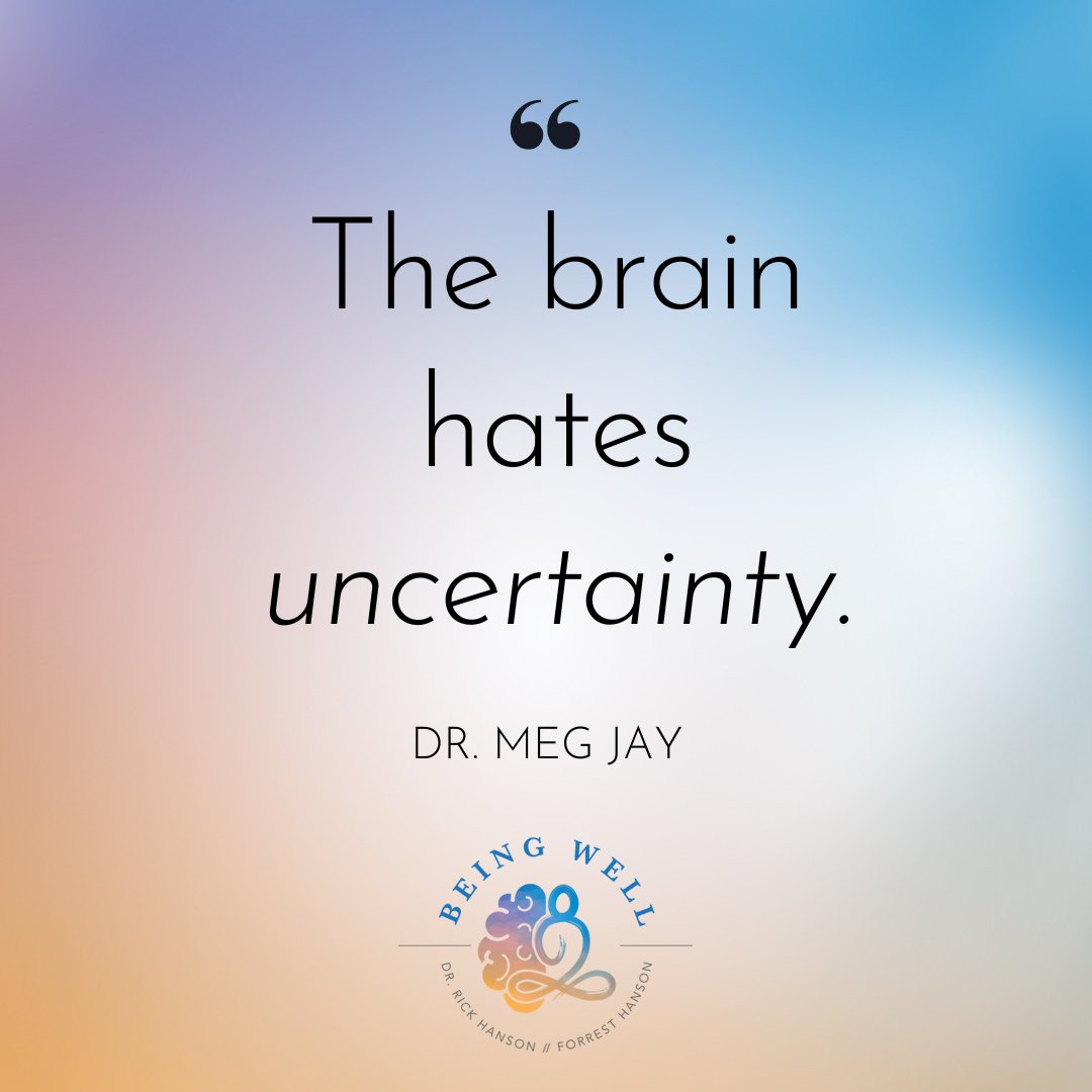 Our 20’s are a very uncertain time for the majority of us, and our brain interprets that uncertainty as danger — triggering intense feelings of anxiety. Join this week’s episode of Being Well with Dr. Meg Jay to explore how to make the most of your 20's: bit.ly/4am702a