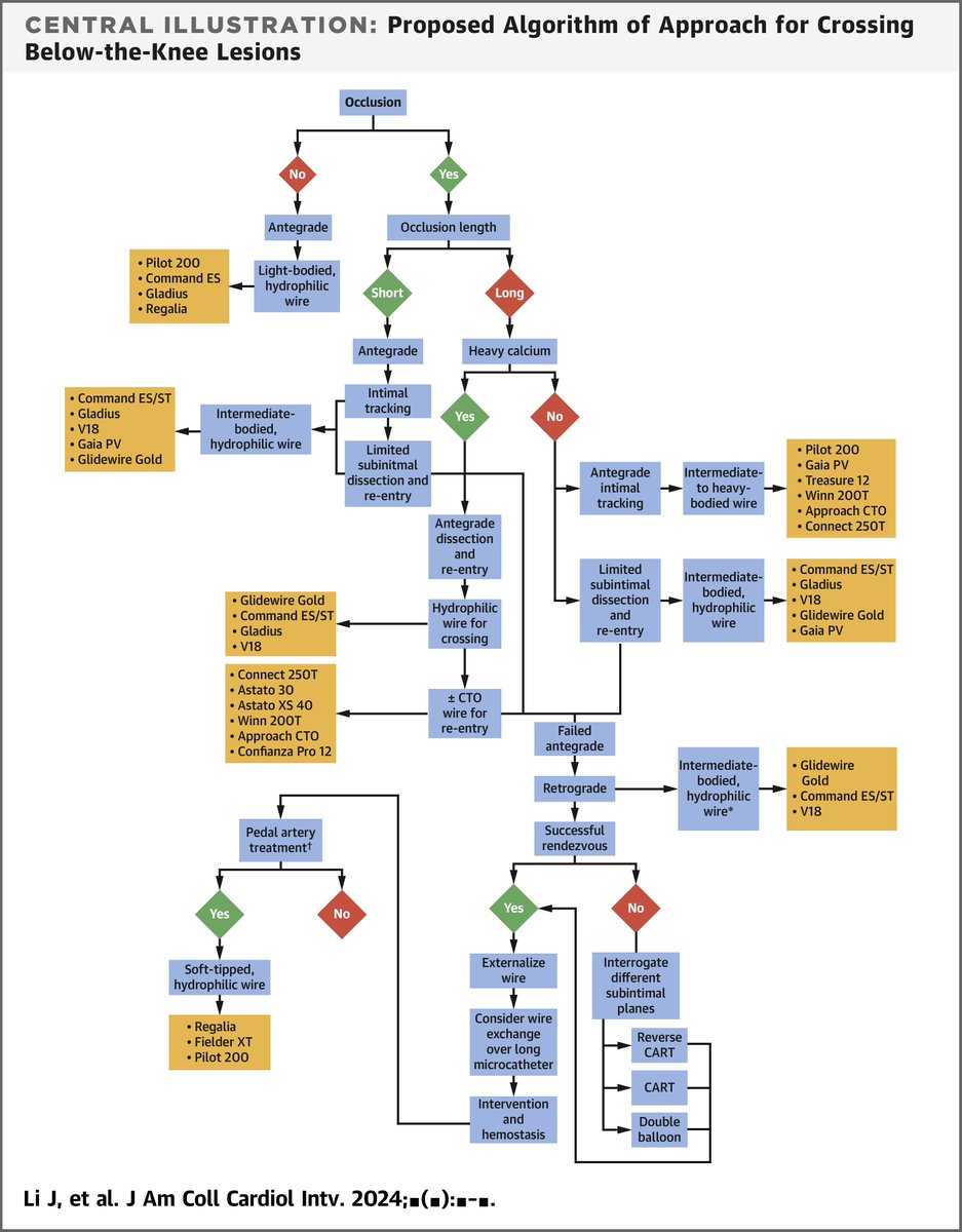 🔑 Patients w/ chronic limb-threatening ischemia, the terminal stage of peripheral artery disease, are frequently afflicted by below-the-knee disease. Read more key points from a position statement on below-the-knee endovascular revascularization: bit.ly/48Vuvhf