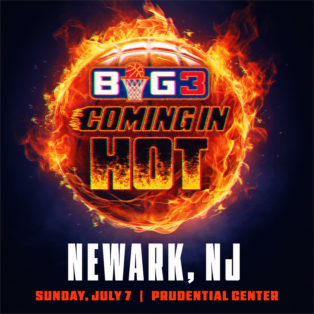 .@thebig3 is coming to New Jersey on Sun. 7/7! 🔥🔥 Get presale tickets now using code 'SOCIAL' at bit.ly/3VrEasv and save up to 20% on select tickets!
