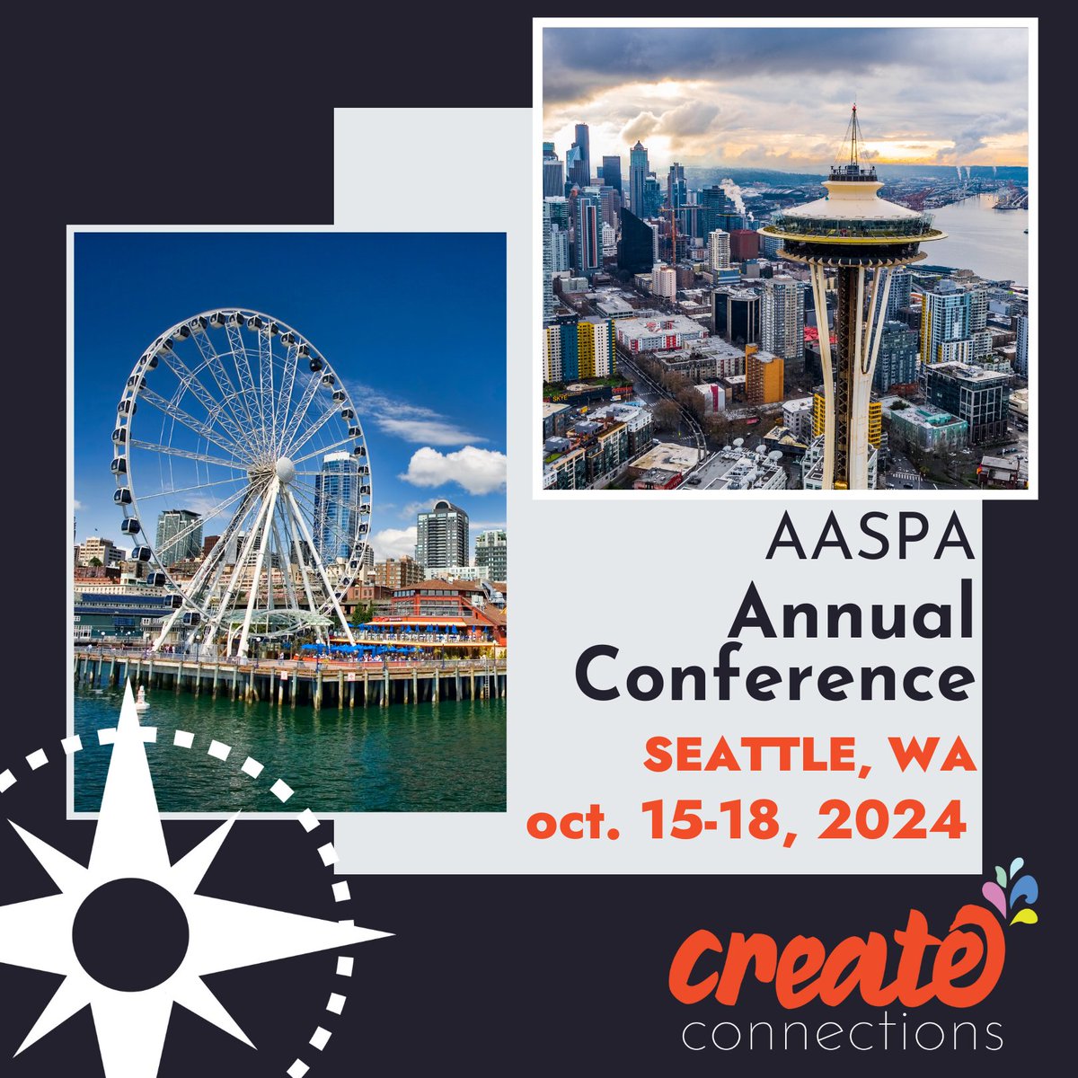 Have you registered for AASPA's 86th Annual Conference on October 15-18 in Seattle, WA? 🔗bit.ly/3wYaA3S