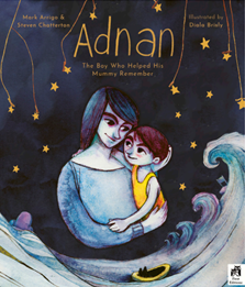 great evening watching the beautiful and important film Adnan which inspired this lovely book by @ChattertonSD and Mark Arrigo illustrated by Diala Brisly Out in May and supporting @chooselove
