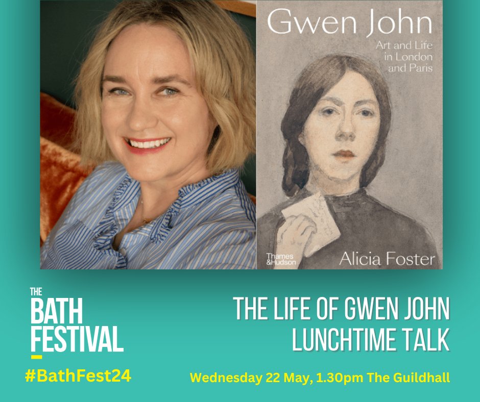 The Gwen John: Art & Life exhibition at the @Holburne Museum finishes this weekend. We really recommend going to see it and also booking your tickets to hear the curator talk at #BathFest24 on Wed 22 May. bathfestivals.org.uk/the-bath-festi… @visitbath @bathbid @aliciabwfoster