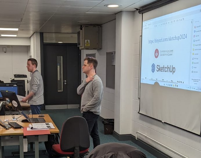 Thanks to all the wonderful TY students who attended the CS Taster Days at University of Galway this week.
Pictured are Dr Mamoona Asghar (Cybersecurity session); Dr Enda Barrett (AI style tool); Evan O'Riordan and Dr Frank Glavin (SketchUp session).
#GY350 #UniversityofGalway