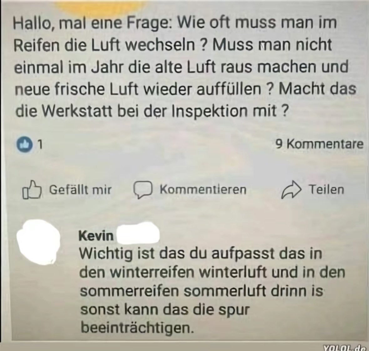 Wir sind verloren. Definitiv Respekt für die Antwort Kevin.