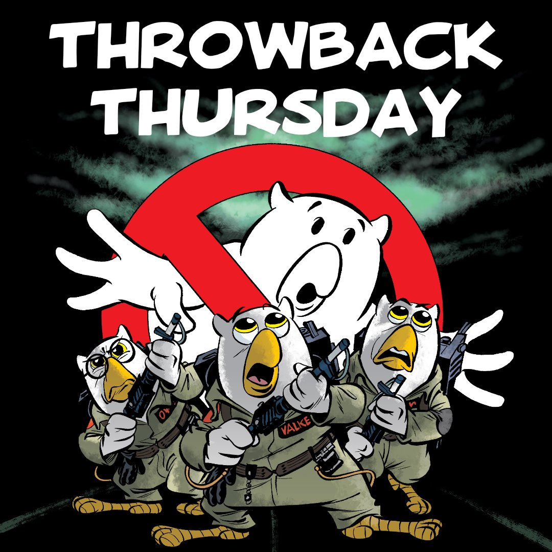 Throwing it back to when we busted ghosts with every sip! Who you gonna call?