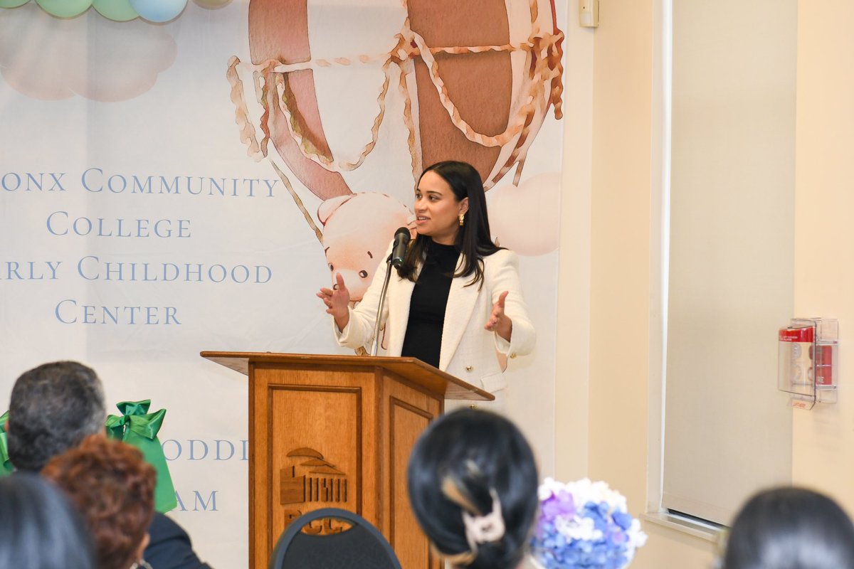 We want to congratulate @BCCcuny on the opening of their new Infant/Toddler program. This program will empower prospective and current students enrolled at BCC to pursue a post-secondary education and eliminate barriers that can prevent parents from continuing their education.