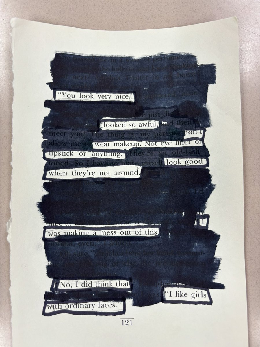 Delilah Sampson (@mssampsonreads) on Twitter photo It was an awesome day creating blackout poetry with Ms. Corrao’s students <a href="/MGMS_Gators/">Garcia Middle School</a> <a href="/FBISD_Libraries/">FBISD Libraries</a> #NationalPoetryMonth #FBISDLibraries It was an awesome day creating blackout poetry with Ms. Corrao’s students <a href="/MGMS_Gators/">Garcia Middle School</a> <a href="/FBISD_Libraries/">FBISD Libraries</a> #NationalPoetryMonth #FBISDLibraries