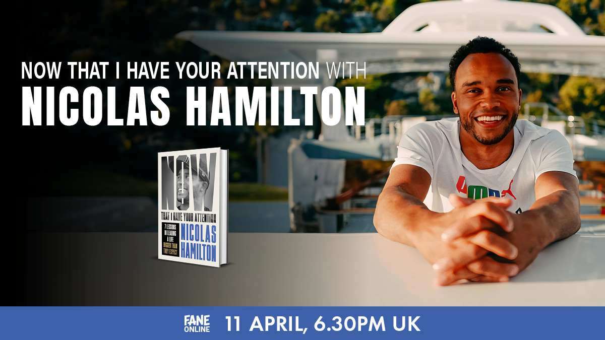 🏁 With self-discipline &amp; self-compassion, you can defy the limitations imposed upon you.

Exceeding expectations since day one, join Nicolas Hamilton tonight on #FaneOnline as he shares his simple &amp; universal message to us all.

📝 Register FREE: fane.co.uk/nicholas-hamil…