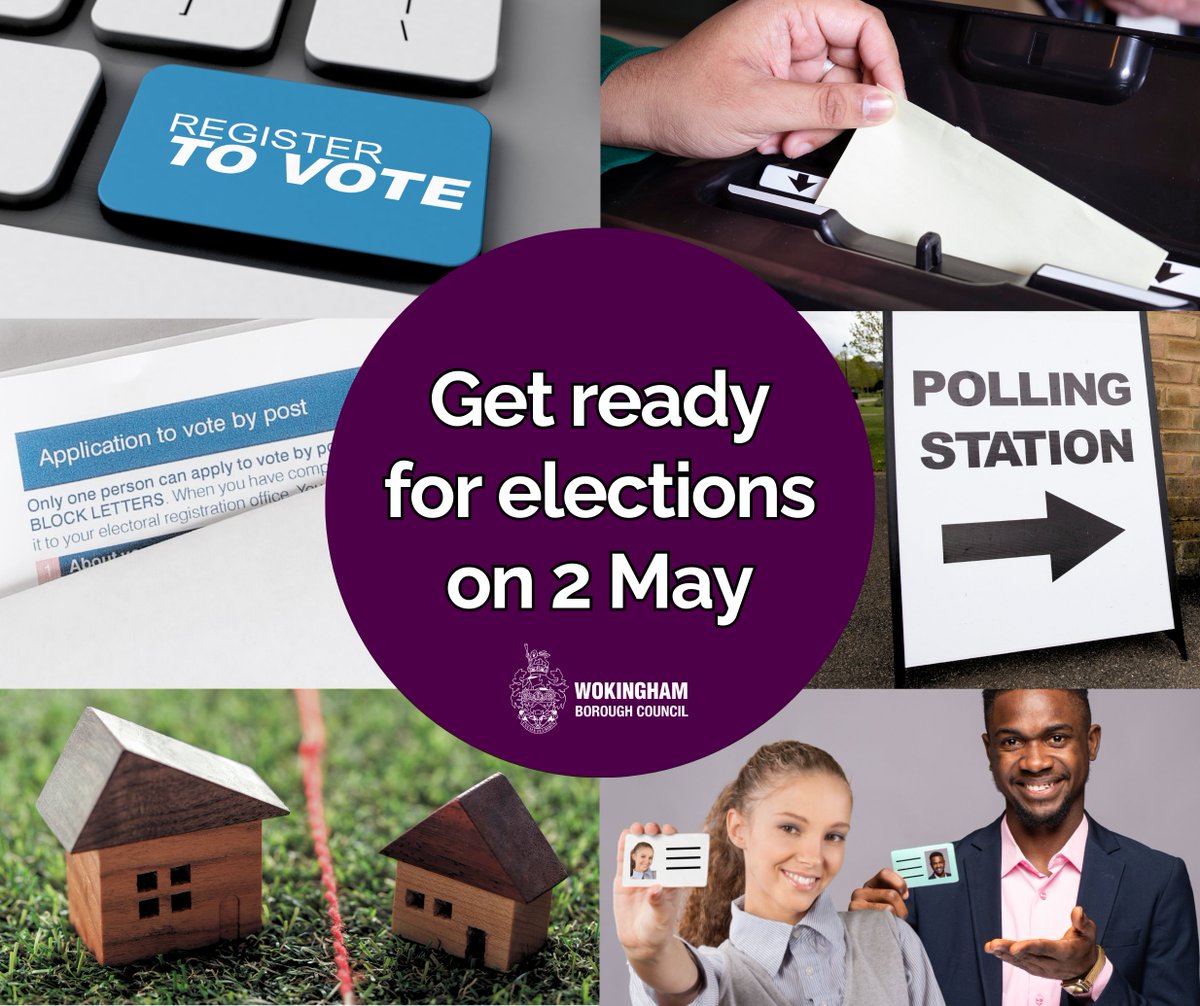 🤔 How do you plan to vote at the elections on Thursday 2 May? Make sure you are registered by 16 April ✅ Voting in person - remember your photo ID 🪪 Have your say, even if you're away with a postal or proxy vote 📮 Vote anonymously if you are concerned about your safety 👤