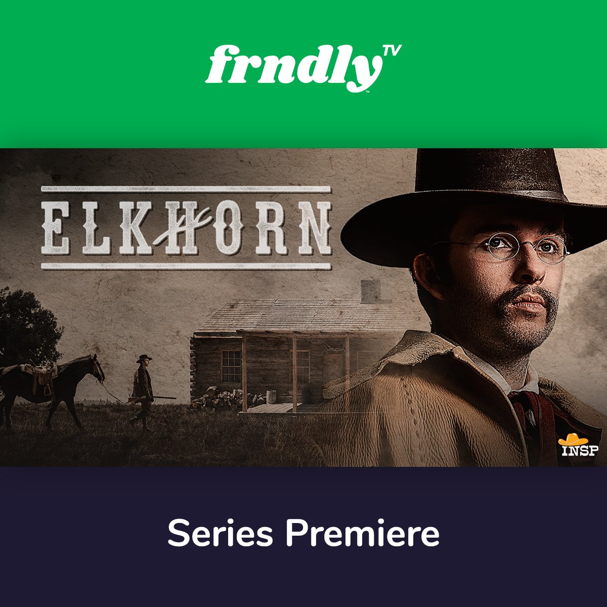 After a major setback, 25-year-old Roosevelt ditches New York politics for the wild Dakota Badlands. He discovers Elkhorn Ranch, aiming to become a cattleman. Don't miss the premiere of Elkhorn, Thursday, April 11th at 9/8c on @insp_tv!