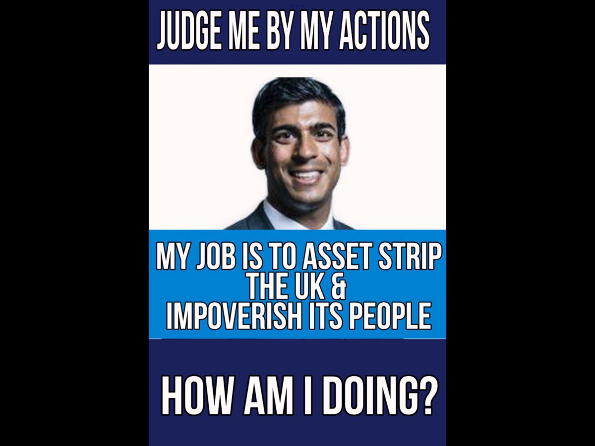@BIGJOE_Z @SkyNews Yet another Tory scandal. However that woman robbed us of a pittance compared to our PM,@RishiSunak and his tax dodging wife! 

#InfosysSunakOut #Traitor #GeneralElectionN0W