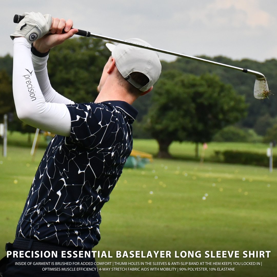 Today marks the start of the 2024 Masters, so why not check out our Precision Essential Baselayers to keep you on top of your game no matter the weather! #precisiontraining #seriousaboutsport #multisport #golf #baselayers #masters2024