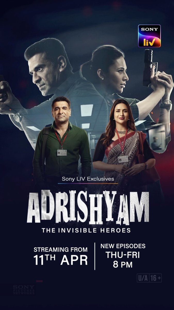 #Adrishyam: #TheInvisibleHeroes S1E1 (2024) by @ANSHUMANSHINES, now streaming on @SonyLIV. @Divyanka_T @KhanEijaz @thespianace #TarunAnand #ChiragMehra #RoshneeRai #ParagChadha #ZaraKhan #ShriyaJha @SachinPspeakes @i_anshu @sanjaybehera143 @nrpachisia