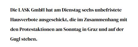 Siegmund Gruber, LASK-CEO und lupenreiner Demokrat. landstrassler.at