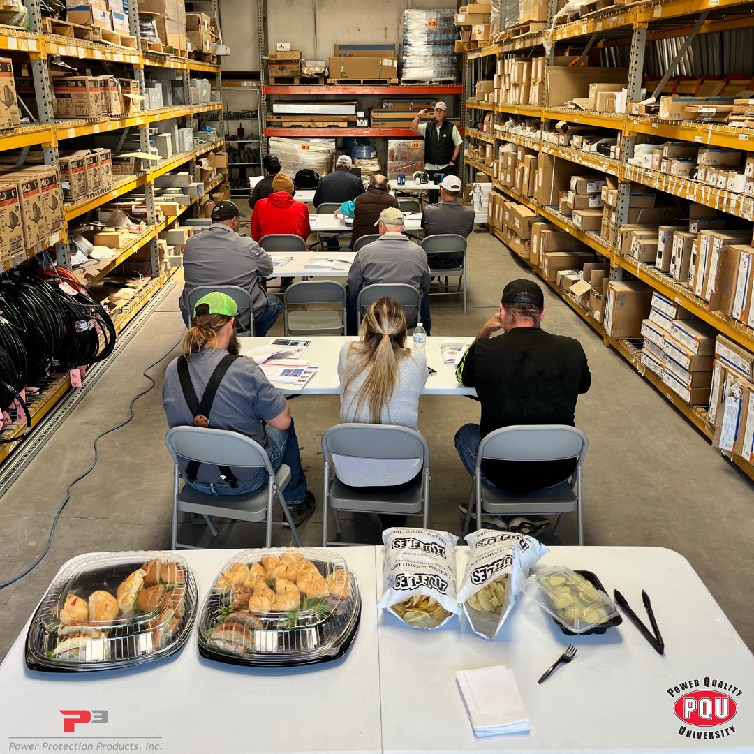 P3 experts are blazing the trail! Had a lunch and learn where we talked about General Power Quality. 

Contact us to schedule: buff.ly/3RBFF24 

#learningoppurtunites #electricalengineers #contractors #powersolutions