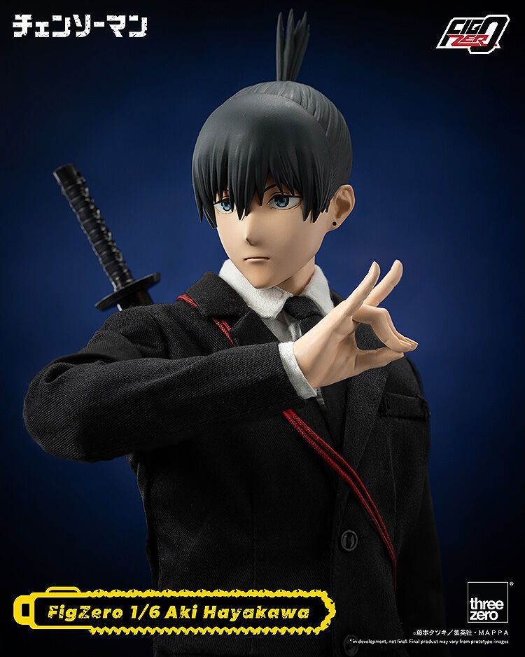 Chainsaw Man threezero FigZero 1/6 Scale Figurine Hayakawa Aki
Price: ¥24,390
Release Date: September 2024 
buff.ly/3vyWAgI