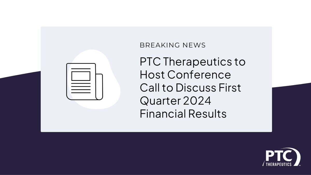 Today, PTC announced that it will host a conference call to discuss its first quarter 2024 financial results on Thursday, April 25 at 4:30 p.m. ET. Read more: bit.ly/3vNM9G1