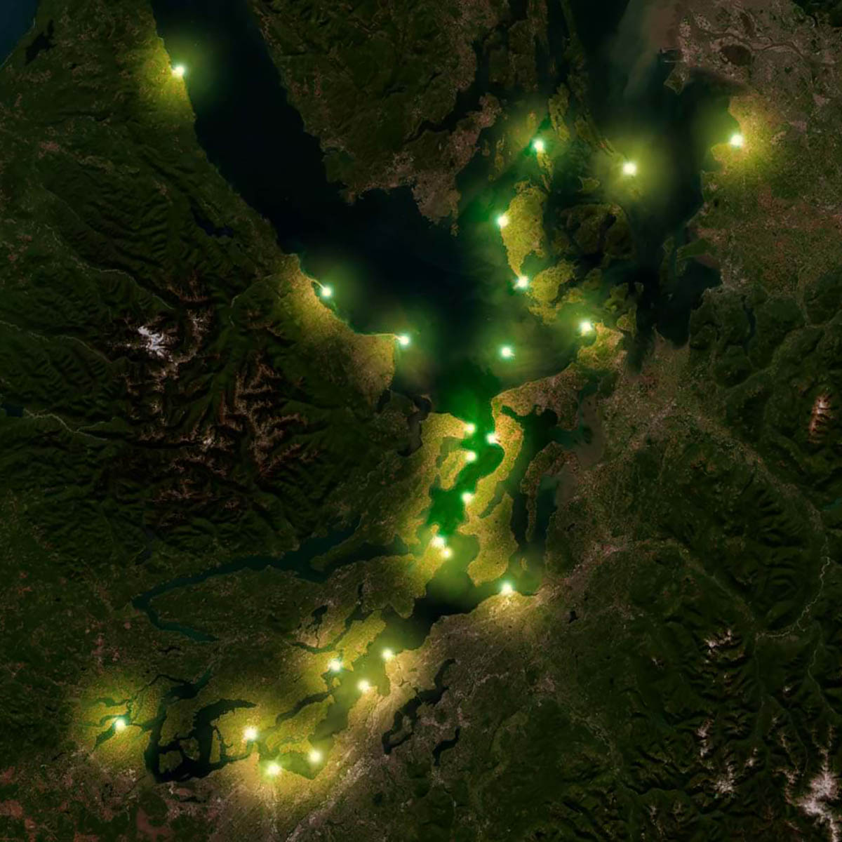 Illuminate your maps! ✨ Learn how to make point features in @ArcGISOnline look like they’re illuminating your map. esri.social/MPSH50R8TJV

#Cartography #ArcGIS