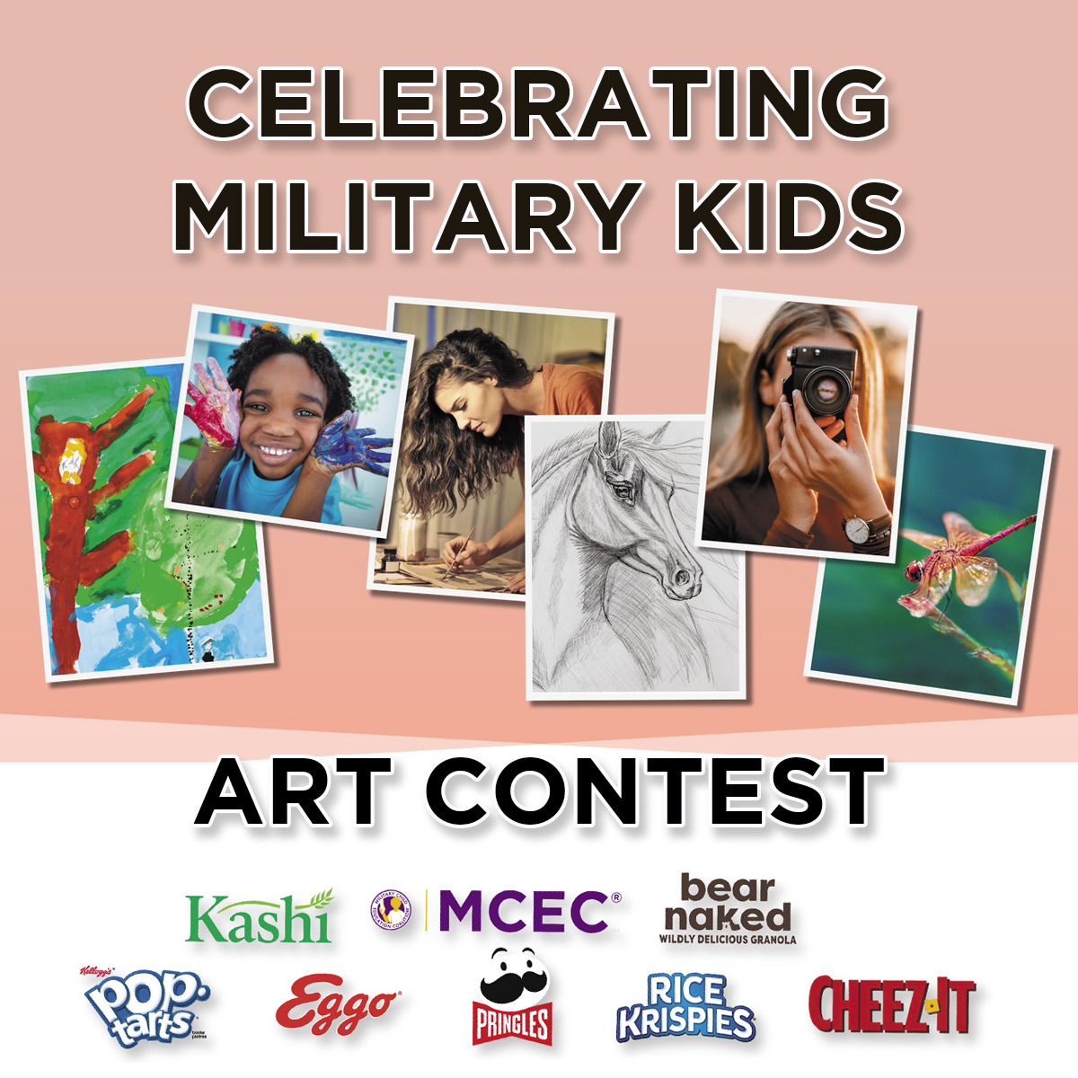 Calling all military kids! 🎉 Our favorite brands and friends at the Commissary & Exchange launched the Celebrating Military Kids art contest! 🎨 Check out the contest here and let your creativity shine! ✨ celebratingmilitarykids.com