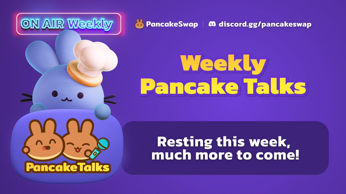 Hey PancakeTalks fam! 🥞 We're hitting pause this week to recharge. Get ready for heaps of thrilling content coming your way soon! Stay tuned and awesome! 😎🎙️