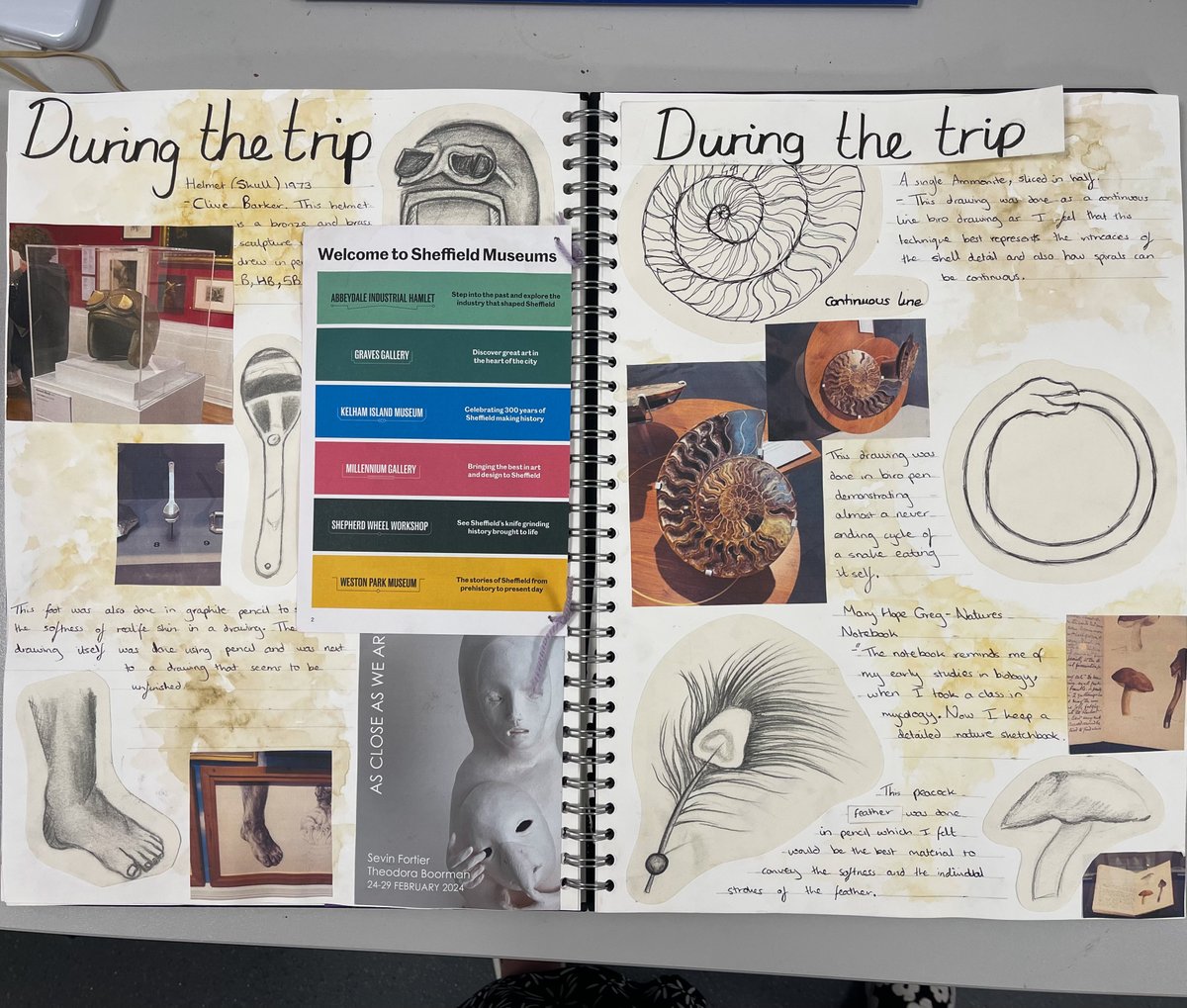 Our A Level Art & Design students are almost finished, with 3 weeks left until their final exam! Here is their latest visit to the Millennium and Graves gallery museum with some fantastic sketchbook presentations. Interested in studying Art & Design: orlo.uk/azW9k