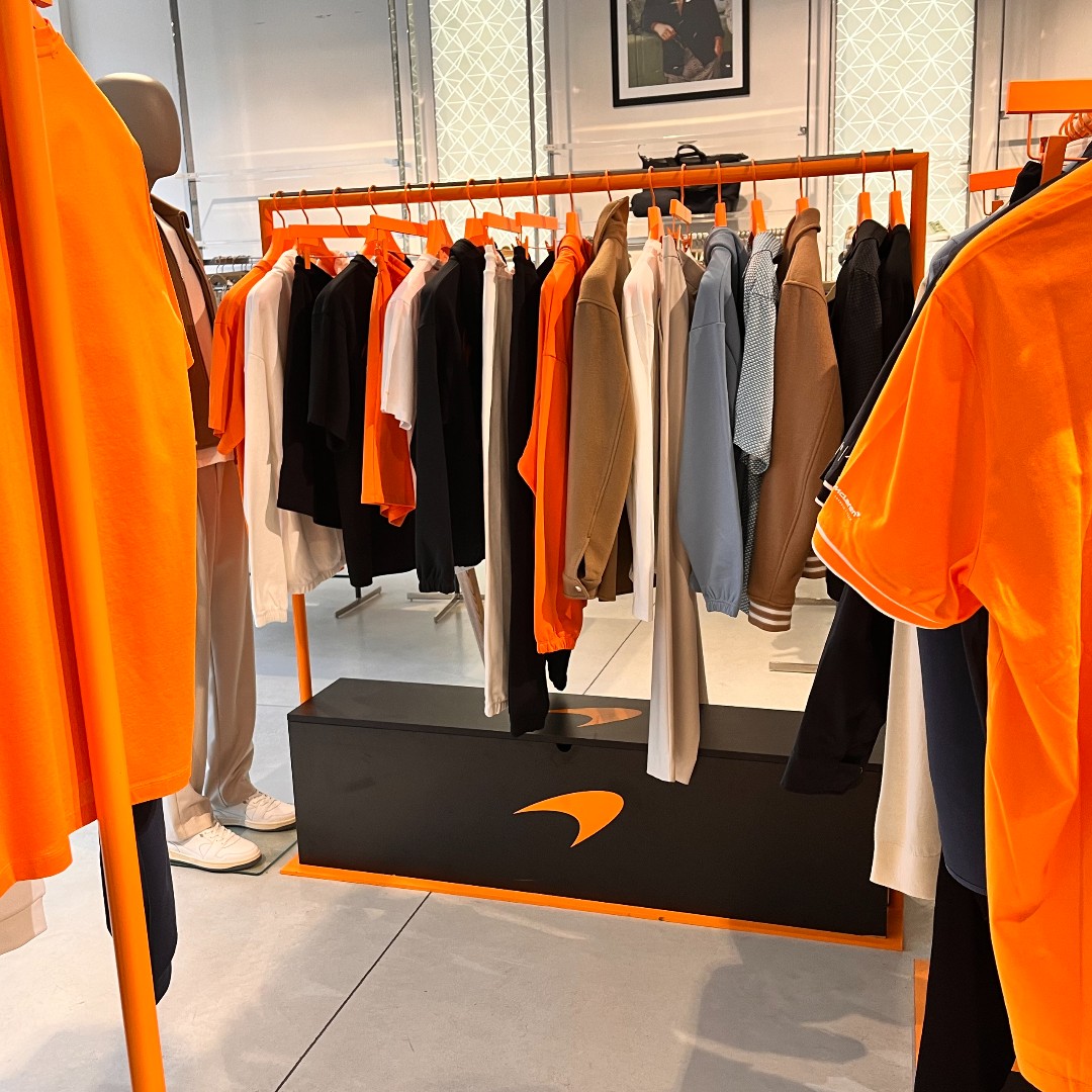 Introducing @REISS x @McLarenF1; An exclusive partnership that sees Reiss launch their first collection with the iconic British racing brand🧡 🔗 meadowhall.co.uk/news/reiss-x-m…