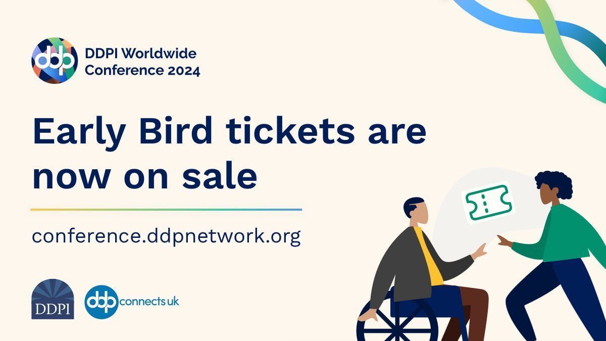 🎟️ Early Bird tickets for the 2024 DDPI Worldwide Conference now on sale 🎉 The discount applies to our standard and team in-person tickets. Numbers are limited and so please book now to avoid disappointment. Not in the UK? Join us virtually 👇 buff.ly/3JfQjJW