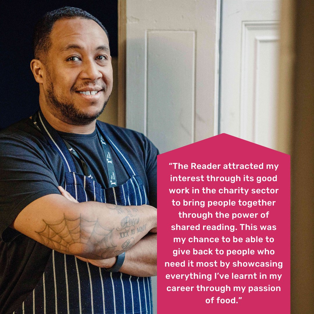 We're #hiring! Could you join our fantastic Catering Team as Chef? What's different about working at The Reader? Every meal you prepare supports our work to bring people together through Shared Reading. Apply by 19 April at 9am: ow.ly/j5cc50Rakfu