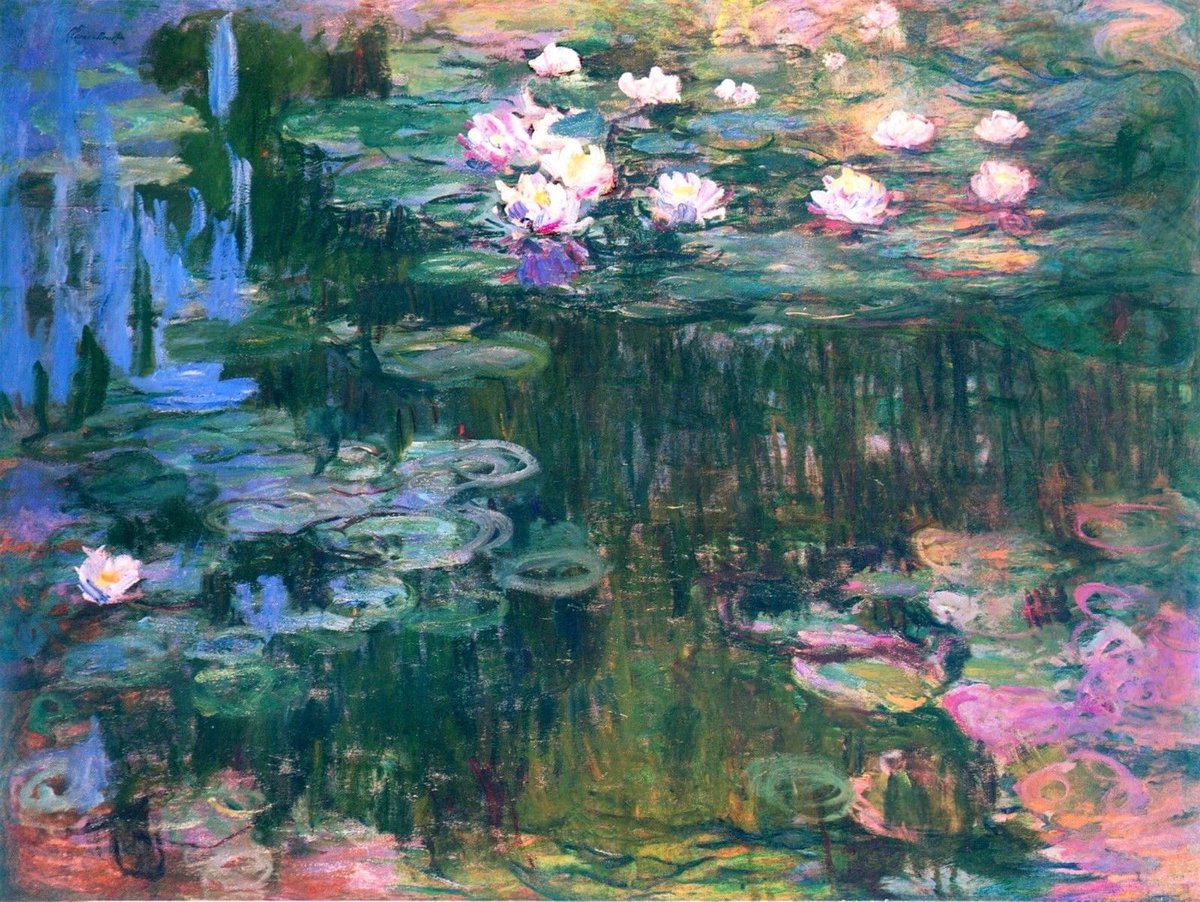 Claude Monet, Waterlilies, 1917