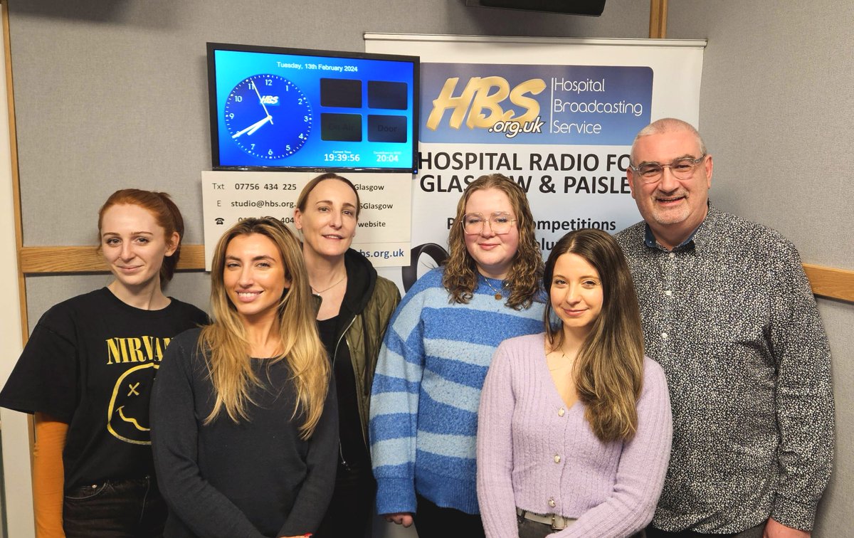 This weekend it's the National Hospital Radio Awards in Winchester.  A few of the team are making the journey.  HBS volunteers (pictured) are shortlisted in 4 categories.  
#hbauk2024
