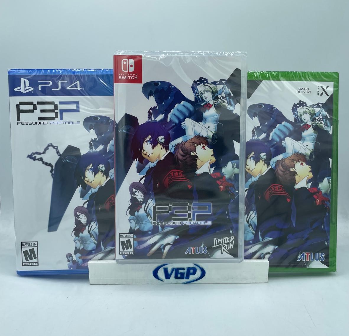 We're giving away a #videogame every day this week! #Monday to #Friday RT this post and Follow #VGP for a chance to win a copy of Persona 3 Portable! Winner's choice #NSW, #XboxSeriesX or #PS4 The winner chosen tomorrow at 11 a.m. EST #P3P #NintendoSwitch #Persona3