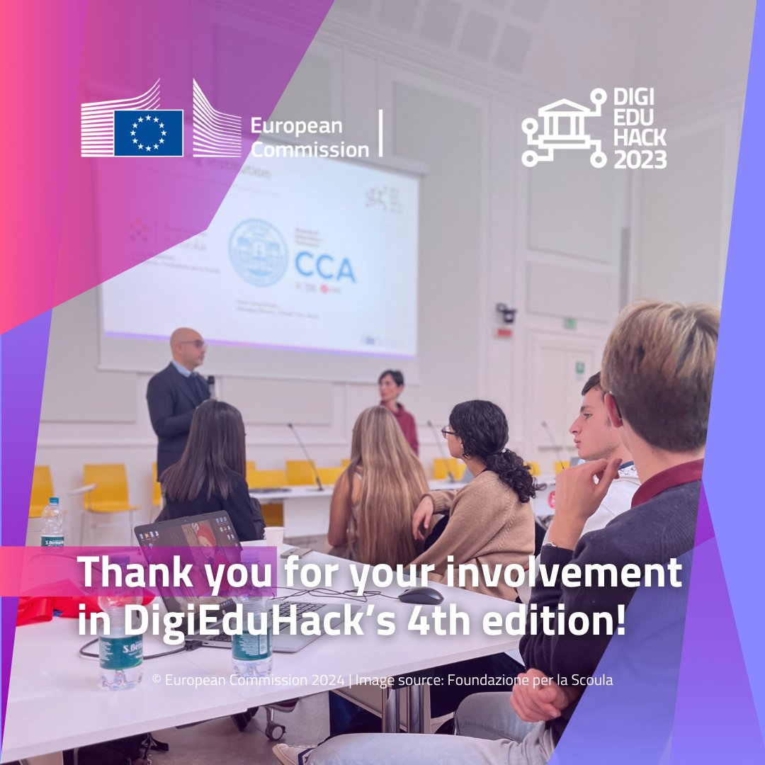 🏅 It's now time for a special shoutout to the backbone of #DigiEduHack 2023—host organisations, mentors, judges & all active contributors to our #DigitalEducation #Hackathon. Thank you for taking DigiEduHack to the next level! #EUDigitalEducation #DEAP