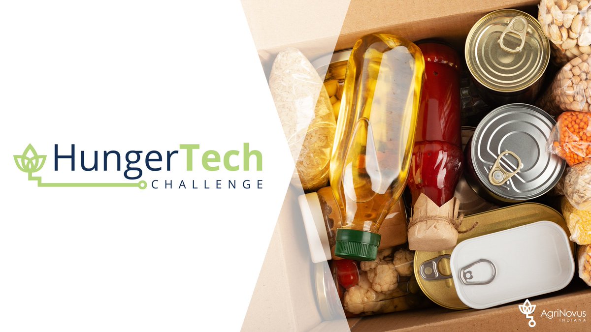 Submissions are in for the HungerTech Innovation Challenge, but the fun isn't over yet. We will be announcing the winner of this year's challenge LIVE at the @TechPointIND Mira Awards! 🎉 Learn more: agrinovusindiana.com/hungertech/