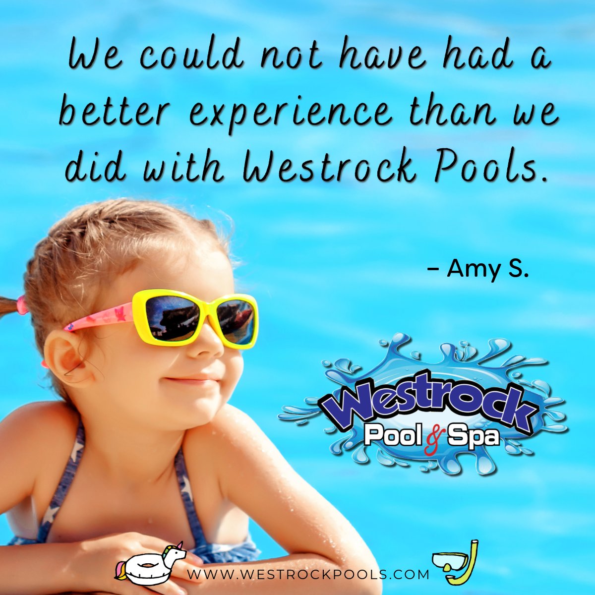 Thank you for the great review, Amy! 🌟 At Westrock, we work hard so you don't have to. Thank you for working with us!

#HappyCustomer #PoolDreams #WestrockPools #WestrockExperience #CustomerSatisfaction 🏊‍♂️