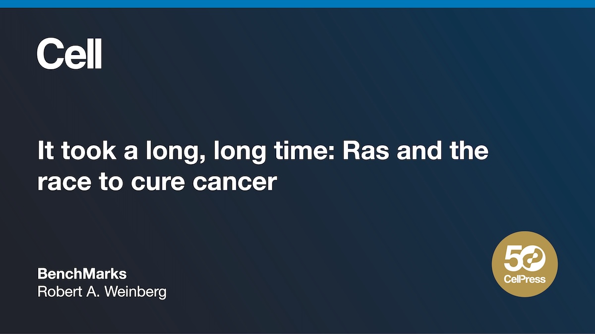 Featured content from our anniversary focus issue on #Cancer: cell.com/cell/fulltext/… Robert Weinberg @WhiteheadInst #50YearsofCell