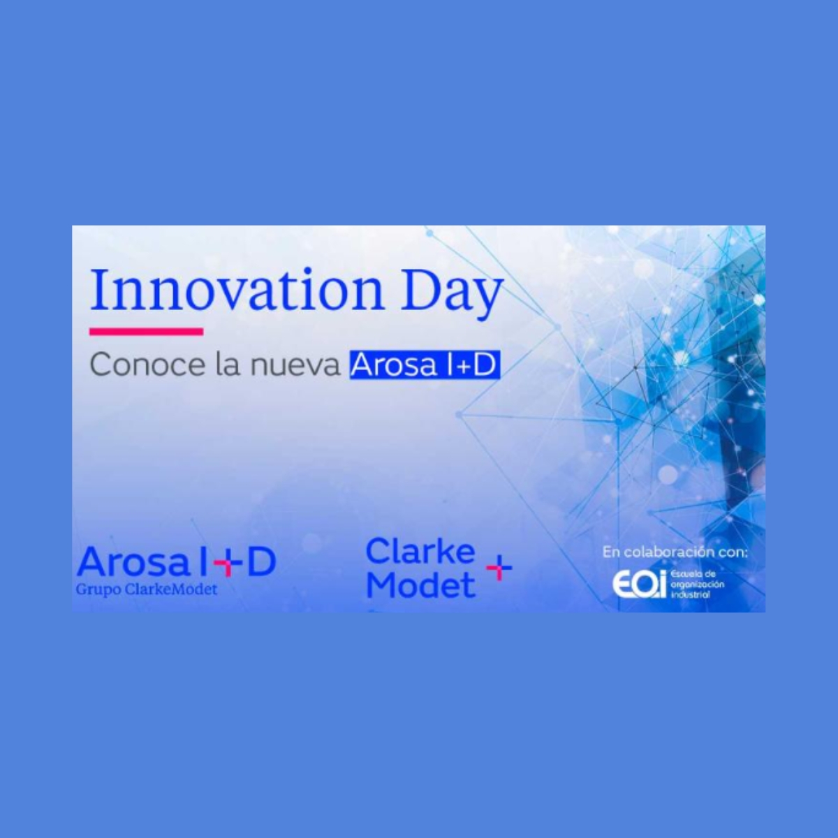 📢 @Arosa_ID celebrará el 18 de abril su #InnovationDay, en la sede de la @eoi, ubicada en Madrid 📌

👉🏻 La cita servirá para analizar las últimas tendencias en gestión de I+D+i, liderazgo tecnológico y propiedad intelectual.

📱Más información 👉🏻foodforlife-spain.es/228975-2/