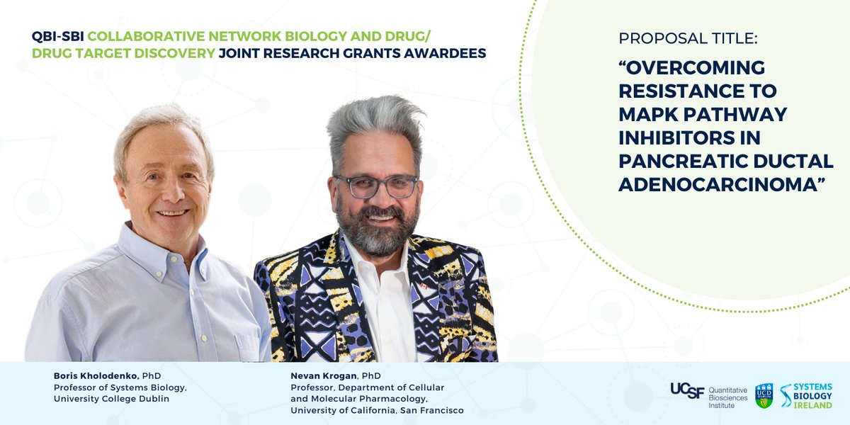 Congratulations to the three winning projects in the 2024 Research Fellowship Awards - supported by UCD's @sysbioire and @QBI_UCSF Read more about these ground-breaking disease intervention research proposals: ucd.ie/research/news/…