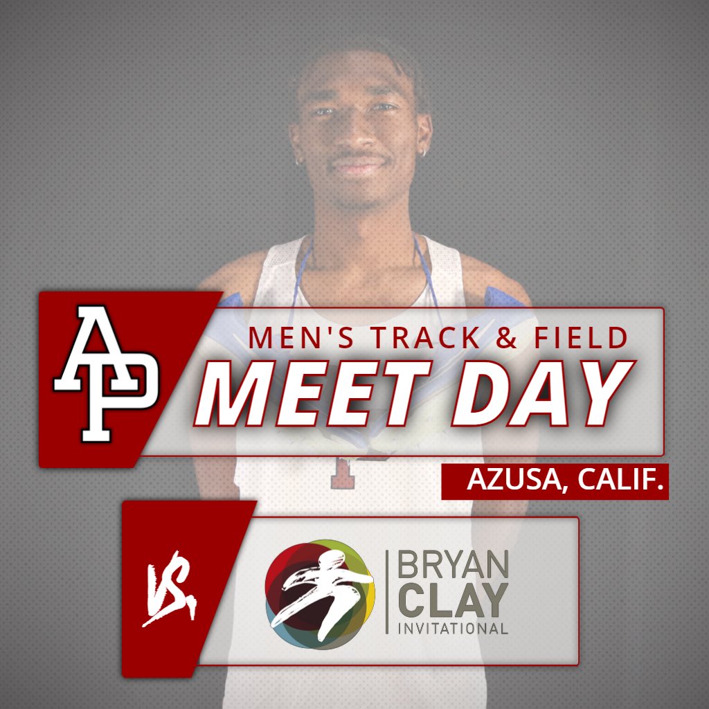 Today’s the day‼️ @APU_track hosts The Bryan Clay Invitational right here in Azusa!! Head to the Cougar Athletic Stadium to not only watch the Cougars compete, but thousands of athletes from across the country compete in the premier track meet in the country! 👏