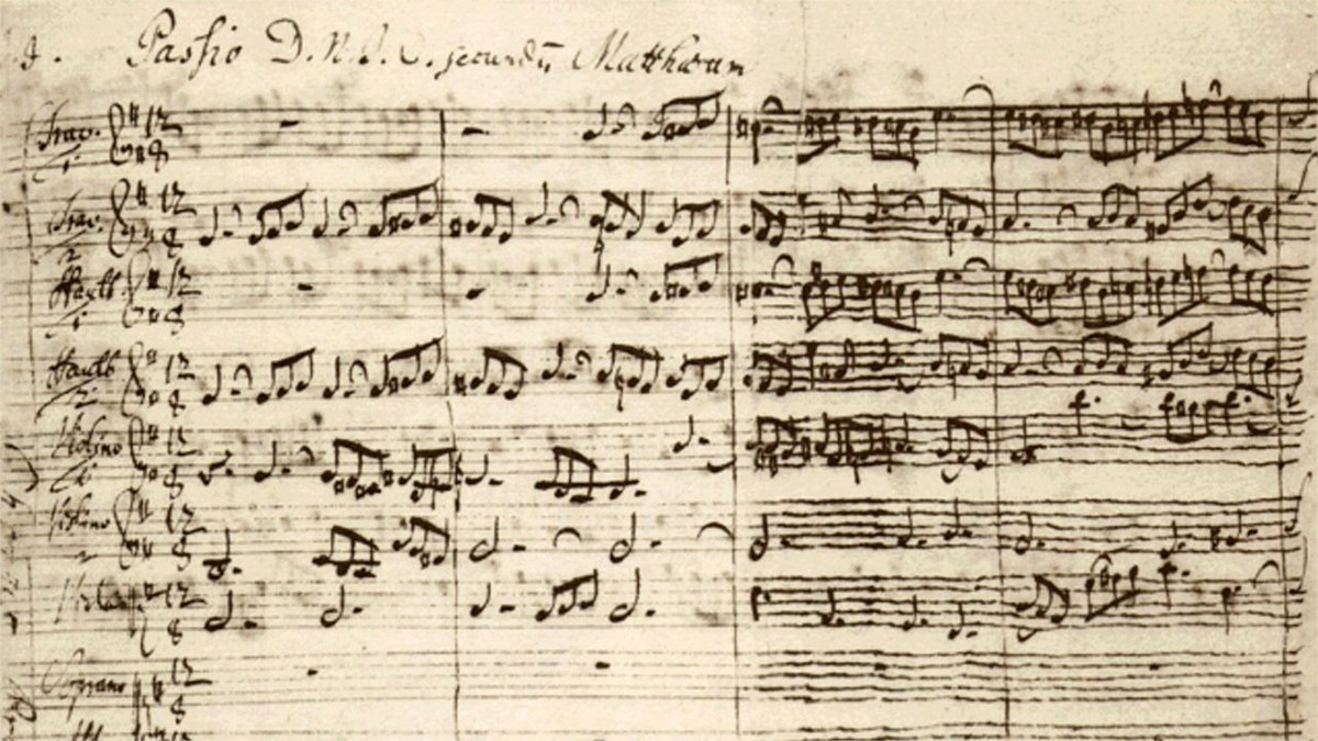 On this date in 1727, Bach's 'Passion According to St. Matthew' was premiered in Leipzig. Arguably his most towering creation, its performance 102 years later under the 20 year-old Felix Mendelssohn sparked an international revival of the previously-obscure composer's music.