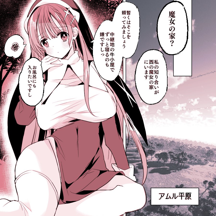 割と気に入っているシスターちゃん 