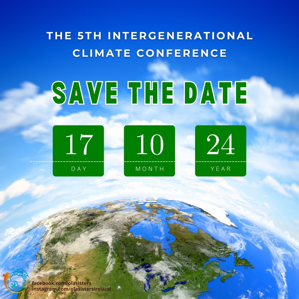 The date has been set for the 5th Intergenerational Climate Conference. Be sure to add it to your calendar and watch our social media and website for further details. instagr.am/p/C5oBzFeMXtR/