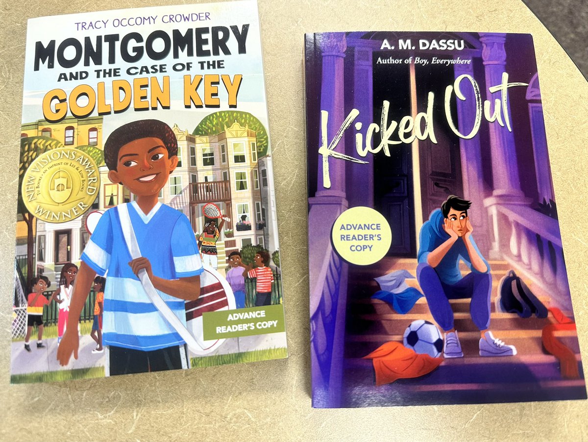 So excited to read these books and share them with my students!! Thanks @LEEandLOW for the books.