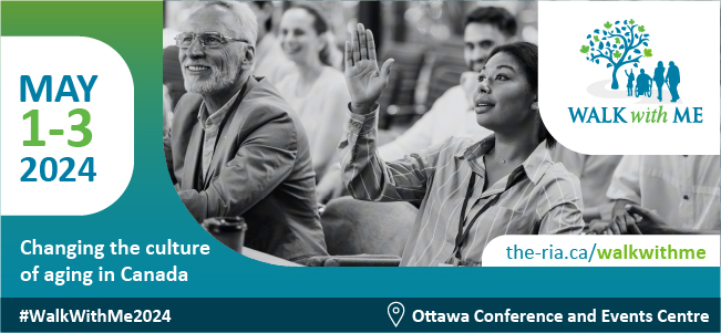 Tomorrow is the last day to take advantage of our early bird pricing for #WalkWithMe2024! Don’t miss your chance to attend the only Canadian conference dedicated to transforming the culture of aging: the-ria.ca/walkwithme/