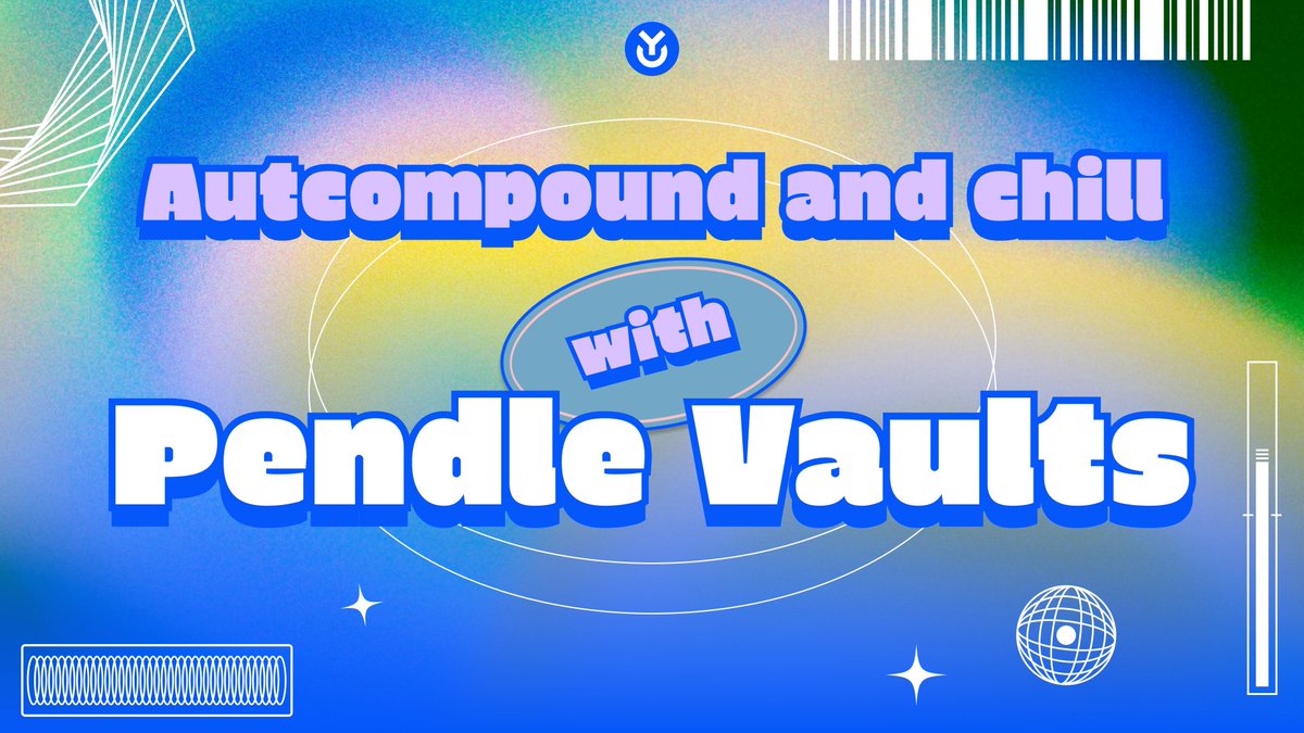 Like Pendle? Enjoy autocompounding? Fan of chilling? Well you're in luck anon, new Yearn x Pendle Vaults are now live. Discover them at yearn.fi/v3?categories=…