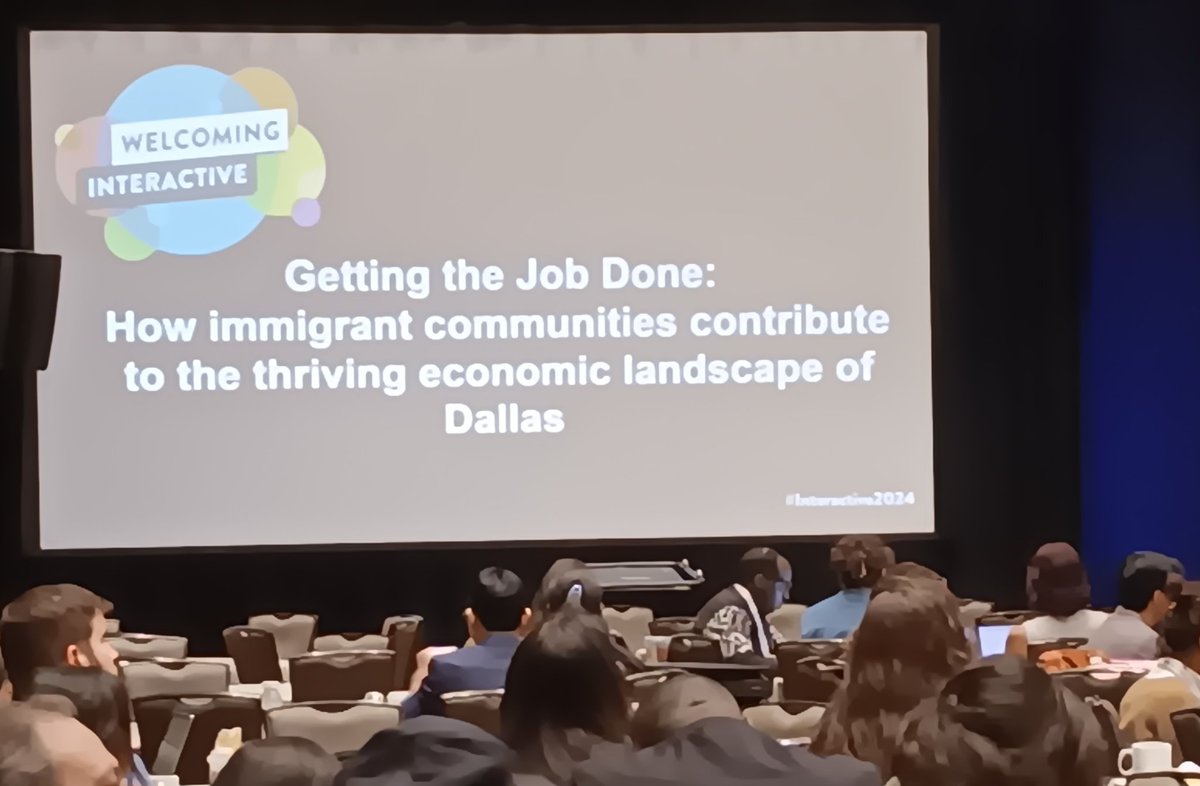 Getting job done in Dallas. @WelcomingUSA Some key findings from the American Immigration Council report include: 1 in 8 U.S. residents is an immigrant. Immigrants paid over $500 billion in taxes in 2021. 22% of all U.S. entrepreneurs are immigrants. forbes.com/sites/andyjsem…