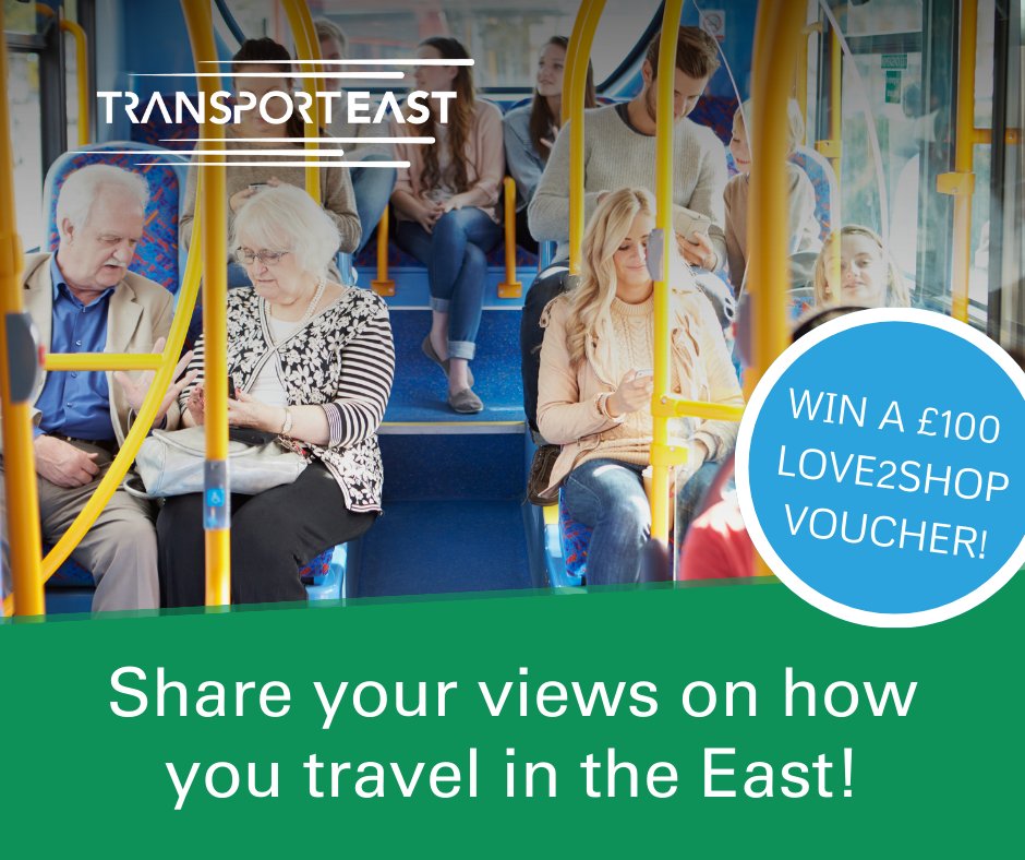 SURVEY: @transporteast are surveying how you travel around the region. They want to understand people's journeys to shape decisions on future transport investment. Have your say and help shape the future of travel and transport: bit.ly/4cS6SZQ