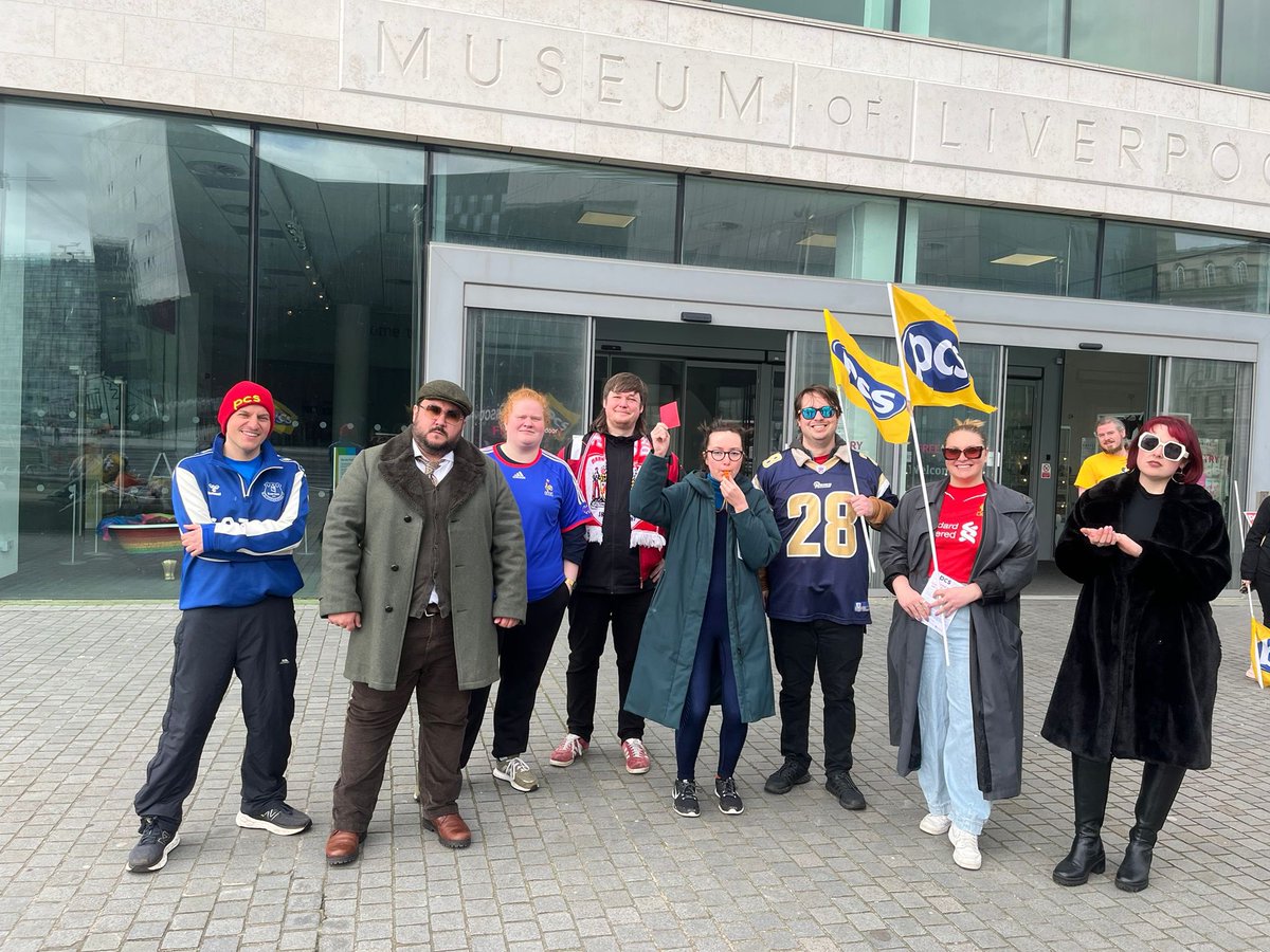 We want fair play and fair pay from @NML_Muse but they’ve scored a massive own goal by not paying their staff what they’re owed. #NMLPayUp #PCSonStrike